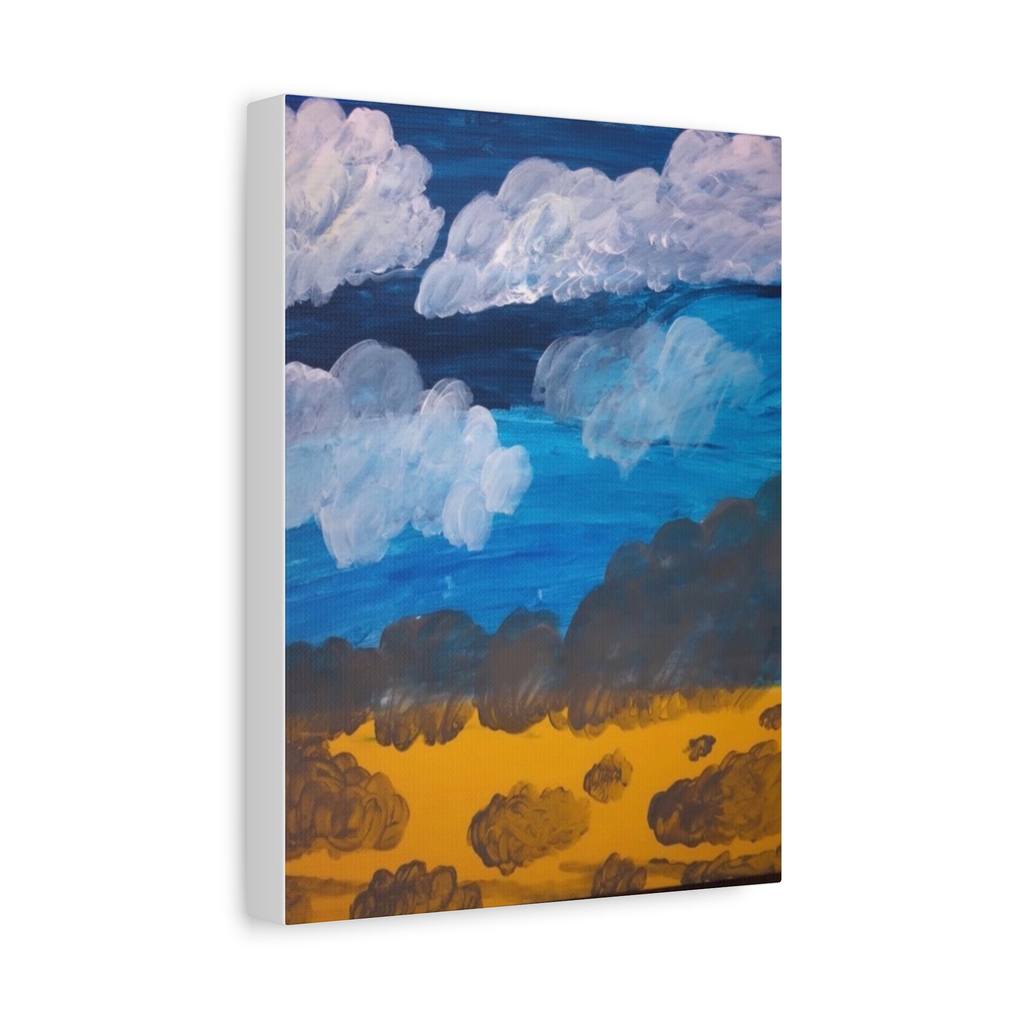 Very first painting Matte Canvas