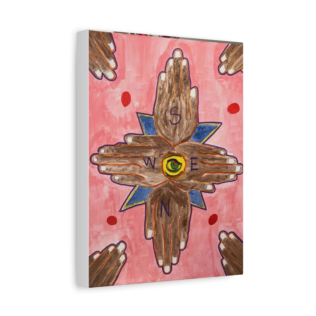Cardinal points  artwork Canvas