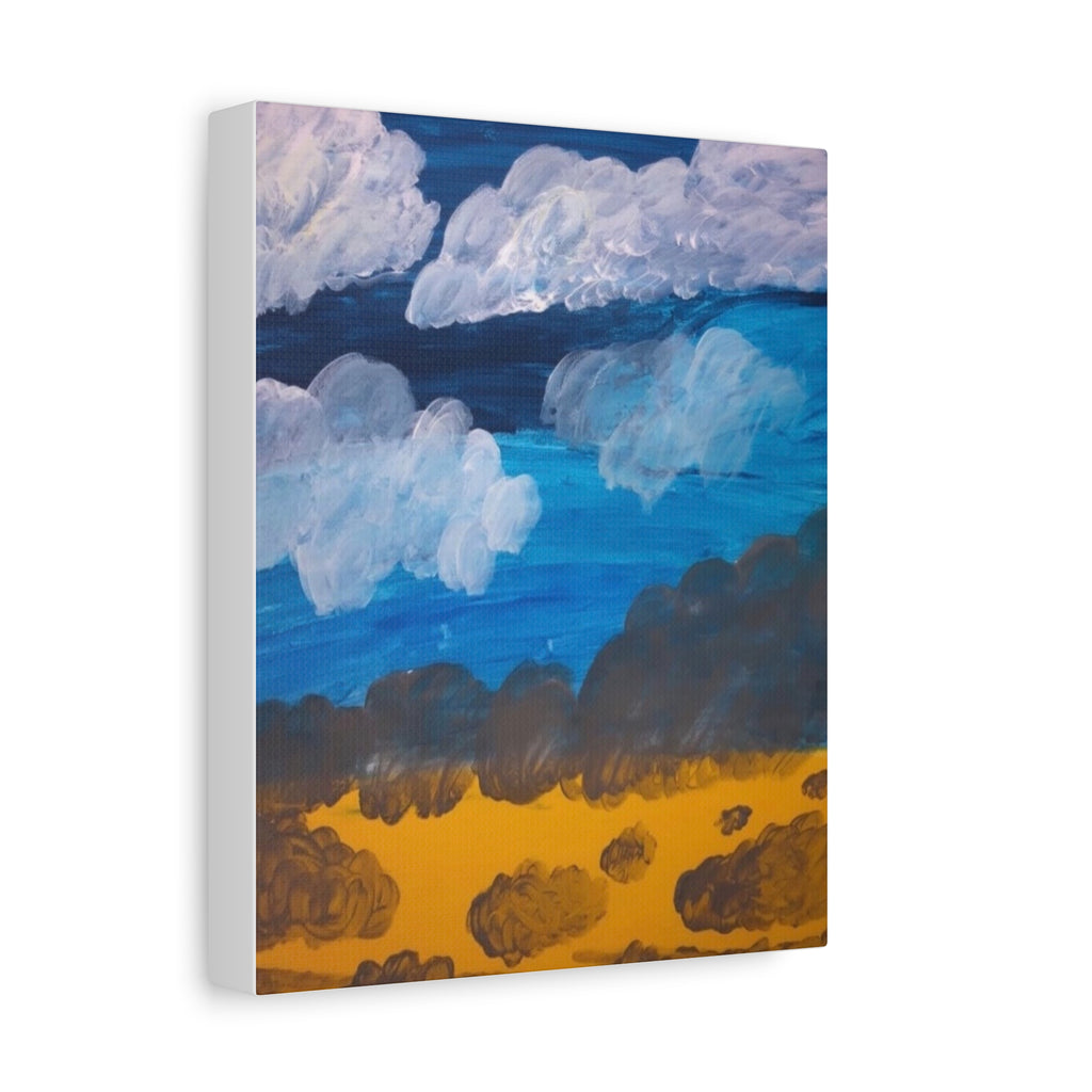 Very first painting Matte Canvas