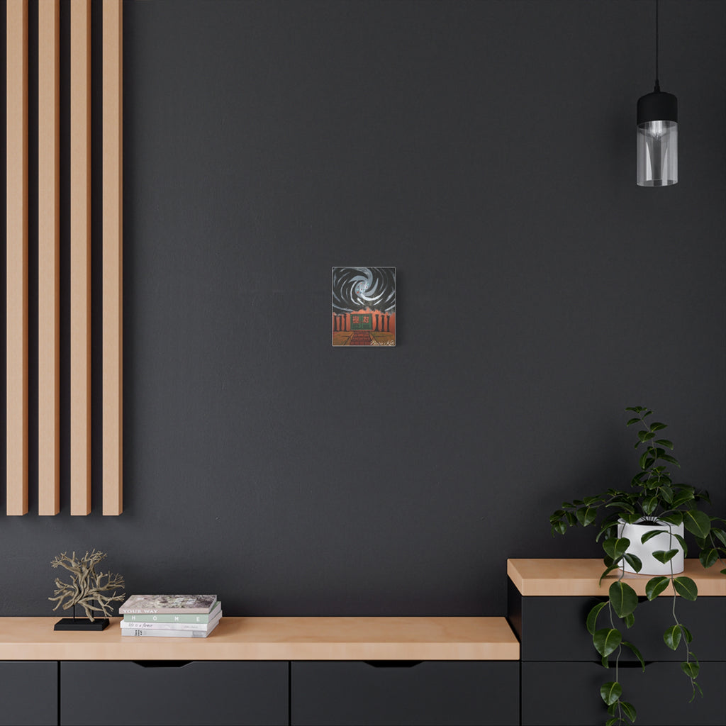 Temple  Canvas | Matte Stretched Wall Art