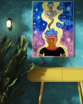Higherself — "Higher" Dreamscape Matte Stretched Art