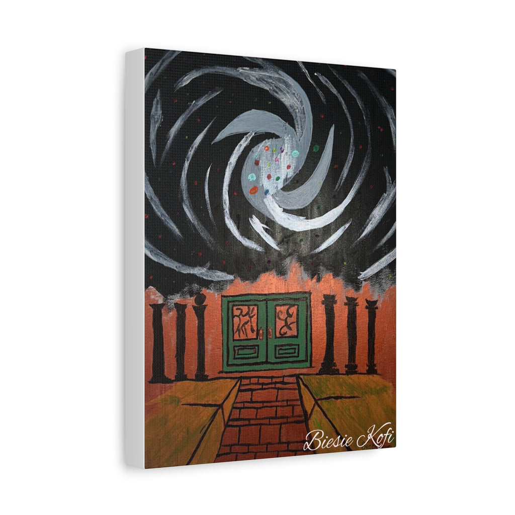 Temple  Canvas | Matte Stretched Wall Art