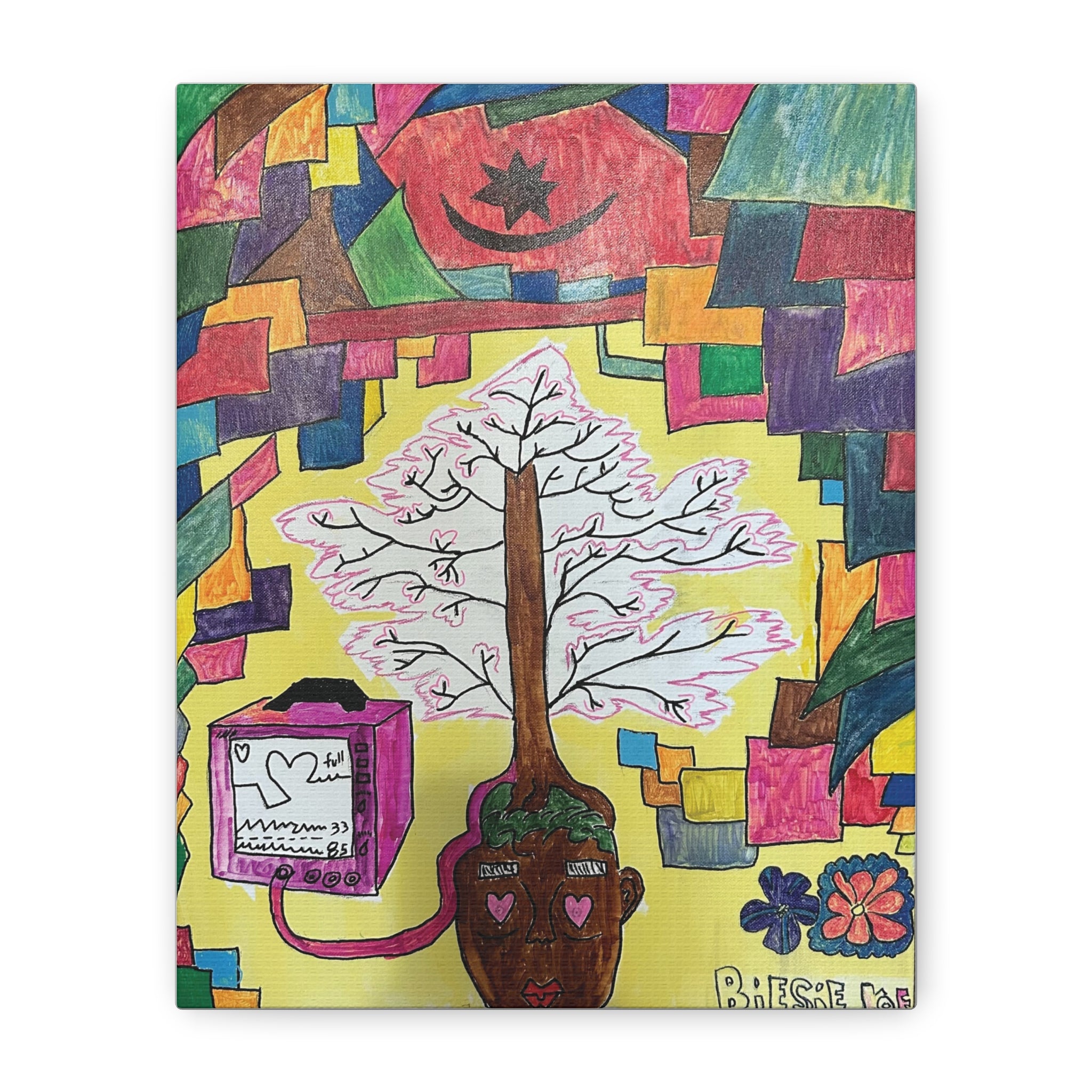 Love Matte Canvas Art - Stretched 1.25"