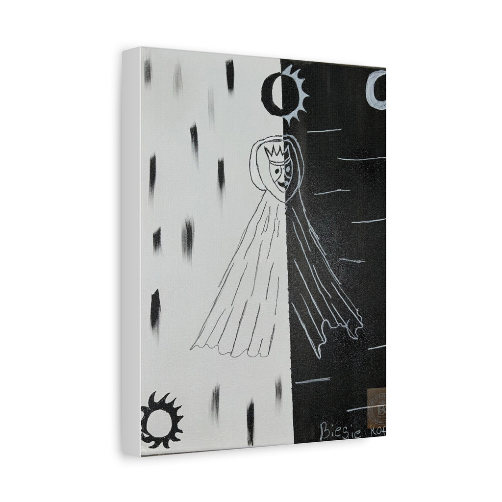 High priestess Illustration Canvas | Matte Stretched Canvas