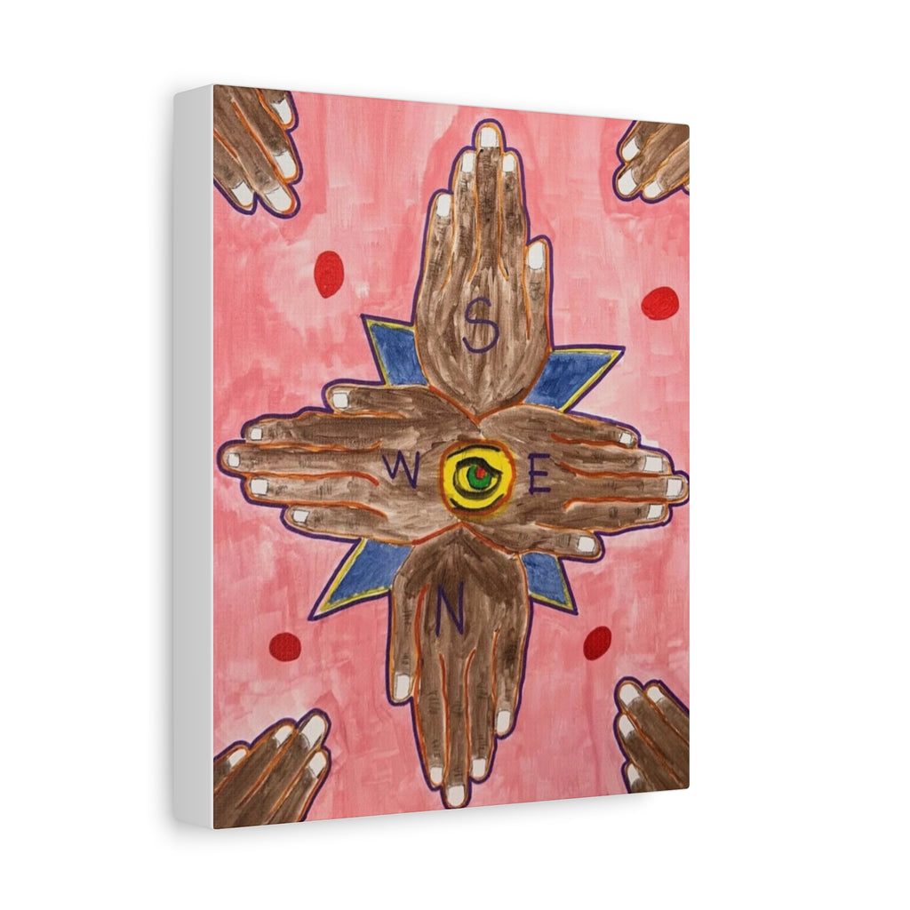 Cardinal points  artwork Canvas